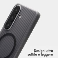 Accezz Cover Lite con MagSafe | Fluted | Samsung Galaxy S26 - Grigio