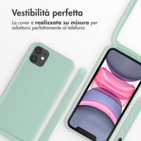 imoshion Cover in Silicone con Cordino Apple iPhone 11 - Menta verde