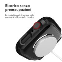 imoshion Cover rigida integrale Apple Watch 7 / 8 / 9 - 45 mm - Nero