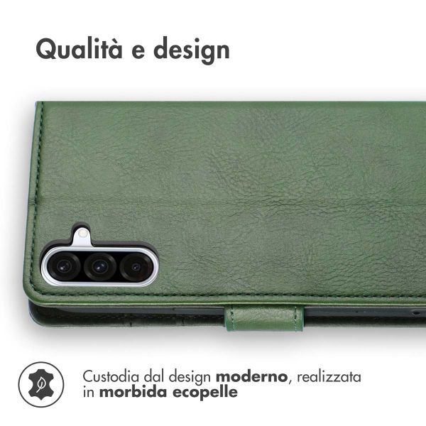 imoshion Cover a libro di Lusso Samsung Galaxy A36 - Verde