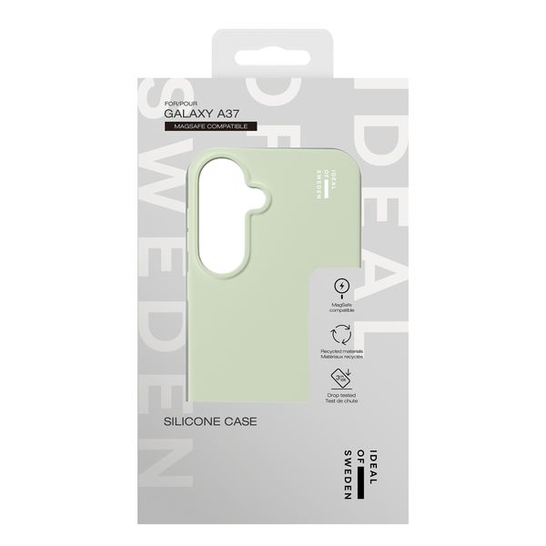 iDeal of Sweden Cover in silicone con MagSafe Samsung Galaxy A37 (5G) - Sage Green