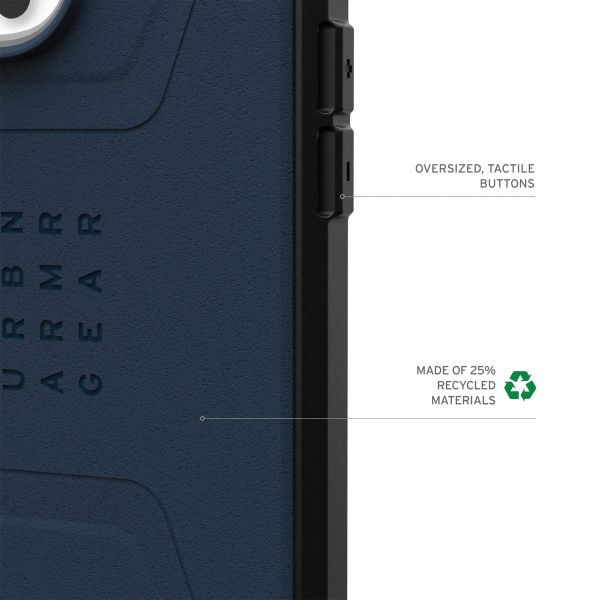 UAG Cover Posteriore Civilian con MagSafe Apple iPhone 16 Pro Max - Mallard