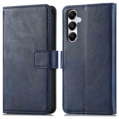 imoshion Cover a libro di Lusso Samsung Galaxy S25 / S24 - Blu scuro
