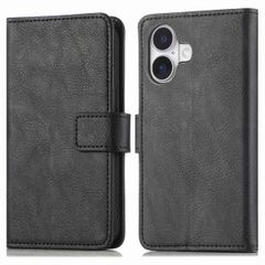 imoshion Cover a libro di Lusso Apple iPhone 16 Plus - Nero