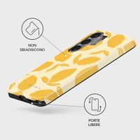 Burga Cover Posteriore Resistente con MagSafe Samsung Galaxy S26 Ultra - Lemon Tart