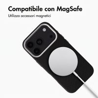 Accezz Cover Mesh con MagSafe Apple iPhone 17 Pro - Nero