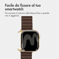 imoshion Cinturino magnetico in pelle sintetica Apple Watch | 38/40/41/42 mm - Marrone