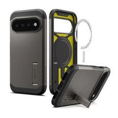 Spigen Cover Posteriore Corazzata Tough con MagSafe Google Pixel 11 Pro XL - Gunmetal