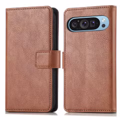 imoshion Cover a libro di Lusso Google Pixel 9 / 9 Pro - Marrone