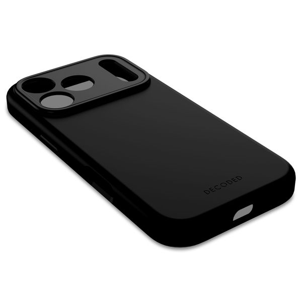 Decoded Cover in Silicone MagSafe Apple iPhone 17 Pro Max - Phantom Black