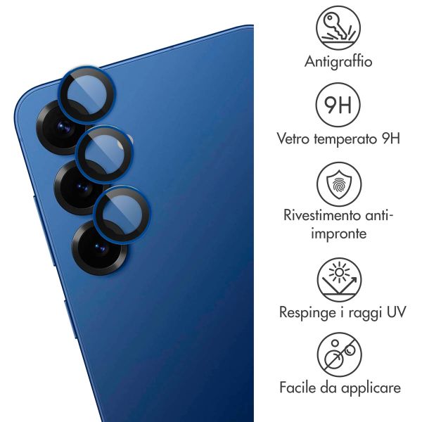 imoshion 2 Pack protezione lente fotocamera Samsung Galaxy S25 - Navy