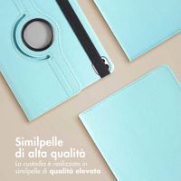 imoshion Cover Girevole a 360° Apple iPad Pro 11 (2025) M5 / (2024) M4 - Azzurro