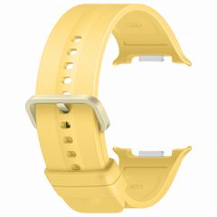 Samsung Cinturino Sport originale Samsung Galaxy Watch 9 (40/44mm) / Watch 8 (40/44mm) / Classic (46mm) - Taglia M/L - Giallo