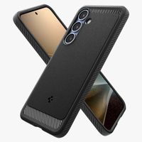 Spigen Cover Rugged Armor con MagSafe Samsung Galaxy S25 Plus - Matte Black