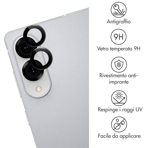imoshion Set da 2 protezioni per obiettivo fotocamera per Samsung Galaxy S25 Edge