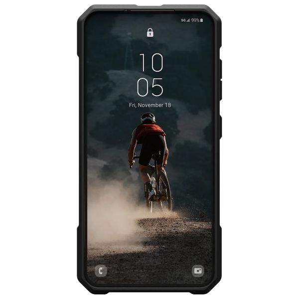 UAG Cover Posteriore Monarch Pro Samsung Galaxy S25 - Carbon Fiber