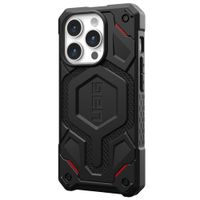 UAG Cover Posteriore Monarch Pro Apple iPhone 15 Pro - Kevlar Black