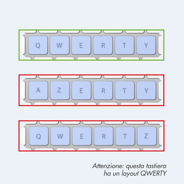 Apple Magic Keyboard Apple iPad Air 11 pollici (2026) M4 / (2025) M3 / (2024) M2 / Air 5 (2022) / Air 4 (2020) / Pro 11 (2018/2020/2021/2022) - QWERTY / INT - Bianco