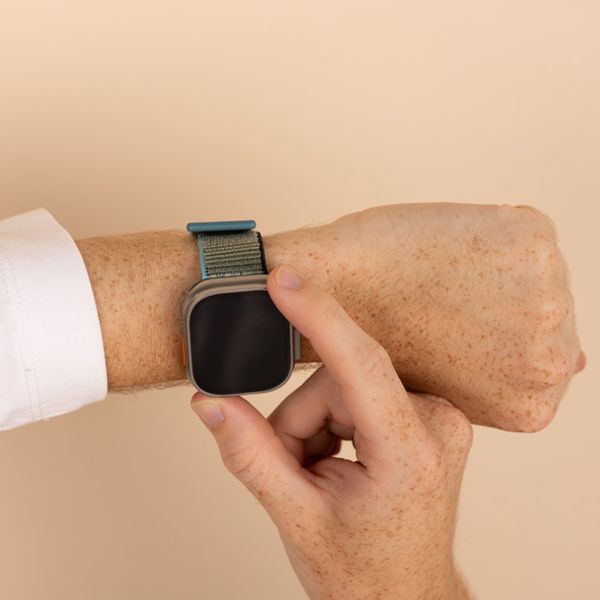 imoshion Cinturino in nylon Apple Watch | 44/45/46/49 mm - Dark Olive