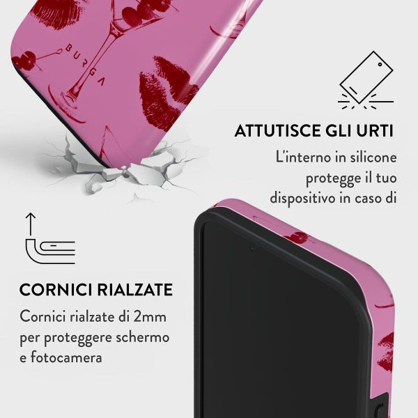 Burga Cover Posteriore Resistente con MagSafe Apple iPhone 15 - Call me