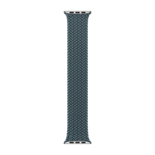 Apple Cinturino Solo intrecciato Apple Watch | 38/40/41/42 mm - Taglia 1 - Lake Green