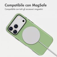 imoshion Cover posteriore Color con Thin MagSafe Ring Apple iPhone 18 Pro / 17 Pro - Verde scuro