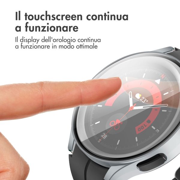 imoshion Cover rigida integrale Samsung Galaxy Watch 4 - 40 mm - Argento