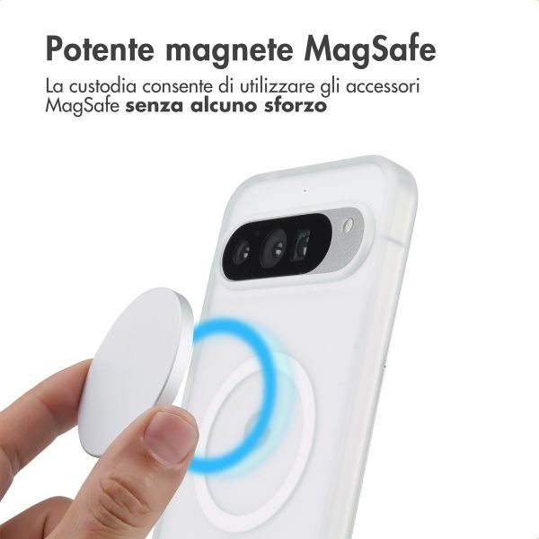 imoshion Cover posteriore Color Guard con MagSafe Google Pixel 9 Pro XL - Bianco