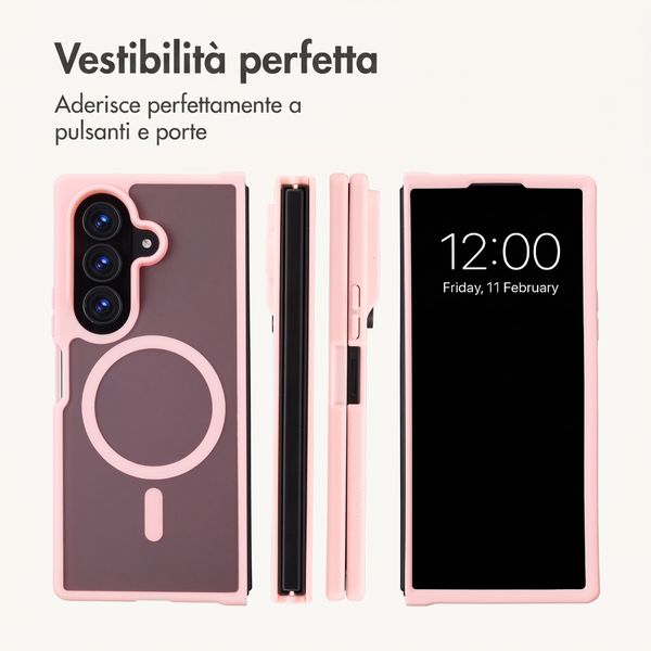 imoshion Cover posteriore Color Guard con MagSafe Samsung Galaxy Z Fold 8 Ultra - Rosa chiaro