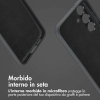 Accezz Cover in pelle 2 in 1 con MagSafe Samsung Galaxy S24 - Onyx Black