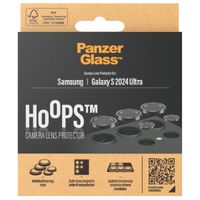 PanzerGlass Pellicole protettive fotocamera Hoops Optic Rings Samsung Galaxy S24 Ultra - Nero