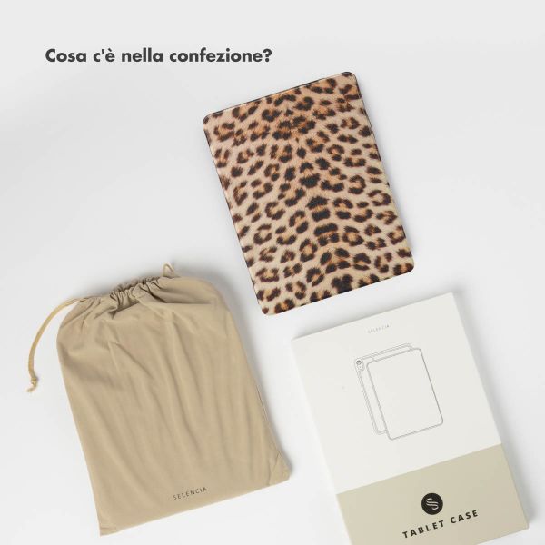 Selencia Cover per tablet Vivid Apple iPad Air 11 pollici (2026) M4 / (2025) M3 / (2024) M2 / Air 5 (2022) / Air 4 (2020) - Wild Leo