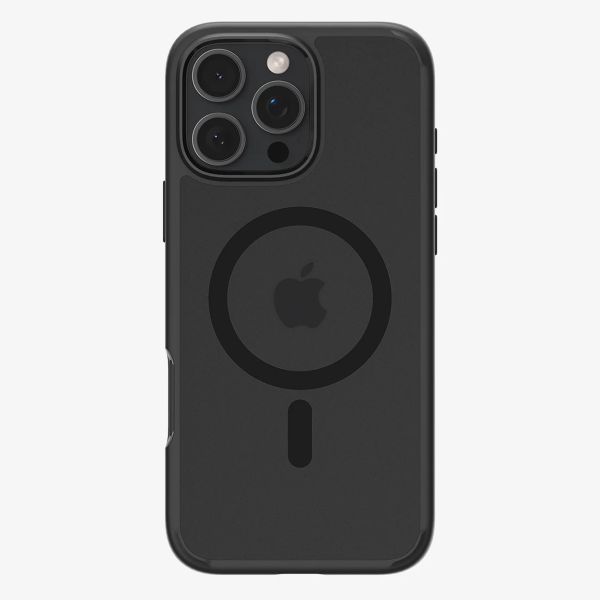 Spigen Cover Posteriore Ultra Ibrida con MagSafe Apple iPhone 16 Pro Max - Frost Black