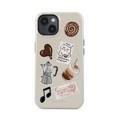 Burga Cover Posteriore Resistente con MagSafe Apple iPhone 13 - Oat Milk Please