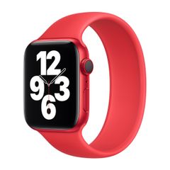 Apple Cinturino Solo Loop Apple Watch | 44/45/46/49 mm - Taglia 9 - (Product) Red