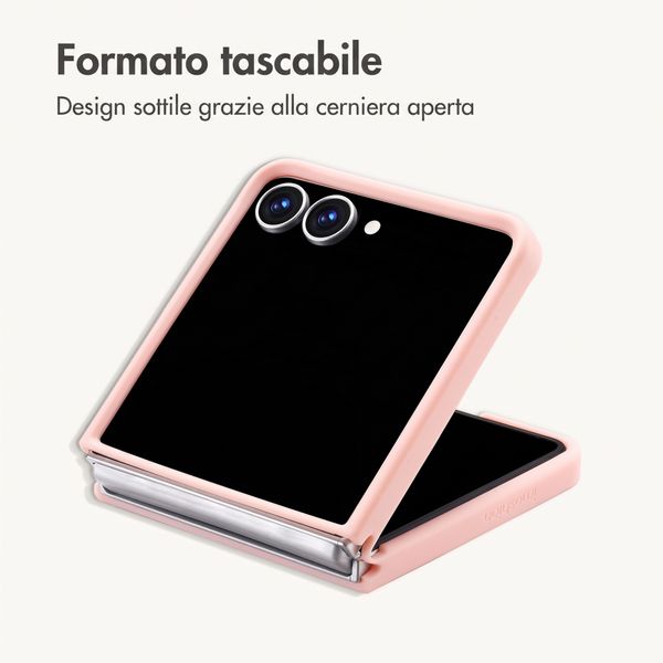 imoshion Cover posteriore Color Guard Samsung Galaxy Z Flip 8 - Rosa chiaro