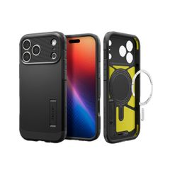 Spigen Cover Posteriore Corazzata Tough con MagSafe Apple iPhone 17 Pro Max - Black
