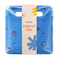 imoshion Cover per tablet a prova di bambino con bambole rimovibili Samsung Galaxy Tab A11 Plus / A9 Plus - Blu