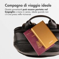 imoshion Powerbank in alluminio Ultra Series 20.000 mAh - Ricarica rapida fino a 33 watt - Oro