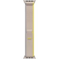 Apple Cinturino Trail Loop Apple Watch | 44/45/46/49 mm - Taglia S/M - Giallo / Beige