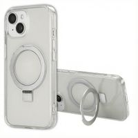 Accezz Cover con anello e supporto con MagSafe Apple iPhone 15 - Trasparente