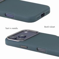Accezz Cover Mesh con MagSafe Apple iPhone 17 Pro - Blu scuro