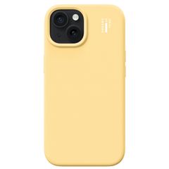 iDeal of Sweden Cover in silicone con MagSafe Apple iPhone 17e / 16e / 15 / 14 / 13 - Soft Lemon