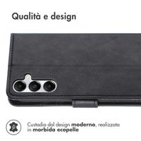 imoshion Cover a libro di Lusso Samsung Galaxy A17 (5G) / (4G) - Nero