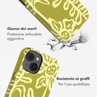 Selencia Cover posteriore Vivid con MagSafe Apple iPhone 14 - Chalky Bloom