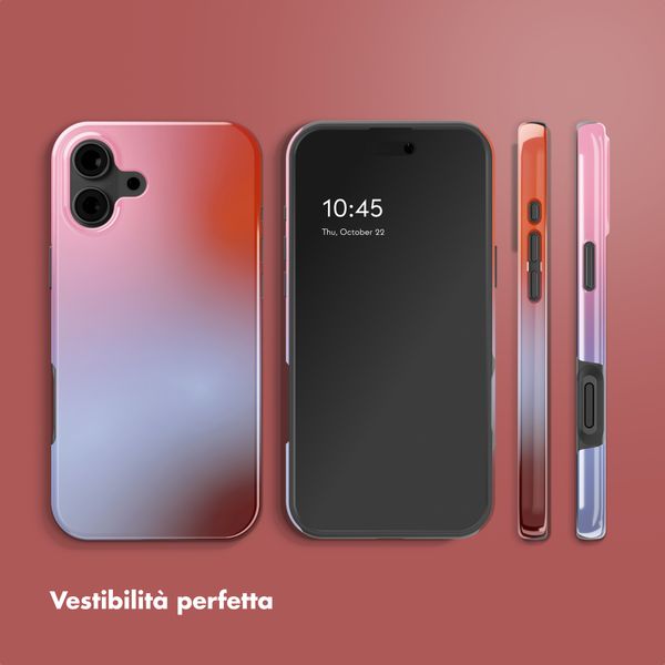 Selencia Cover posteriore Vivid con MagSafe Apple iPhone 16 - Gradient Soft Blush