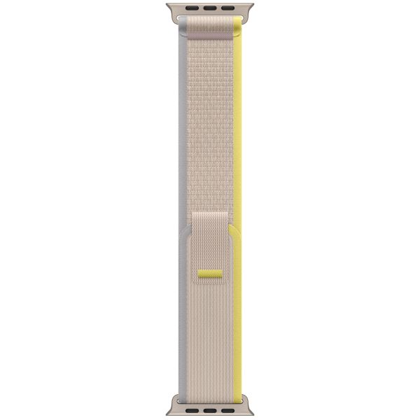 Apple Cinturino Trail Loop Apple Watch | 44/45/46/49 mm - Taglia M/L - Giallo / Beige