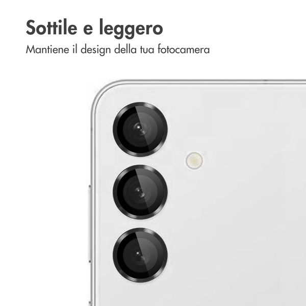 imoshion 2 Pack protezione lente fotocamera Samsung Galaxy S24 - Nero