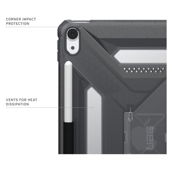 UAG Custodia posteriore Scout Plus con supporto Apple iPad Air 11 pollici (2026) M4 / (2025) M3 / (2024) M2 - Ash