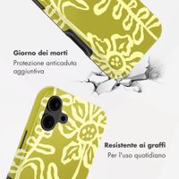 Selencia Cover posteriore Vivid con MagSafe Apple iPhone 16 - Chalky Bloom